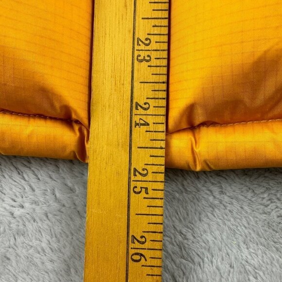 VTG The North Face 700 Down Fill Yellow Down Puffer Kids Size XL - Picture 8 of 16
